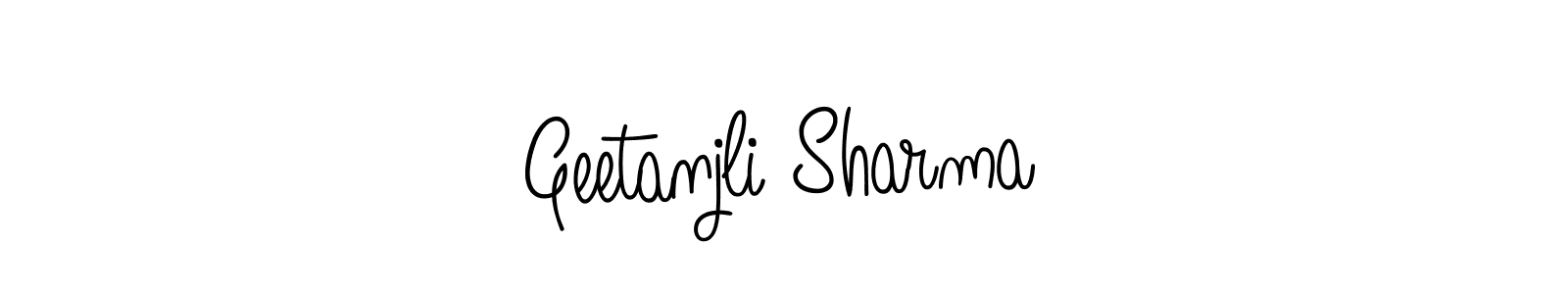 How to Draw Geetanjli Sharma signature style? Angelique-Rose-font-FFP is a latest design signature styles for name Geetanjli Sharma. Geetanjli Sharma signature style 5 images and pictures png