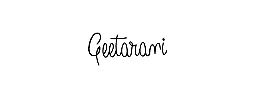 Make a beautiful signature design for name Geetarani. Use this online signature maker to create a handwritten signature for free. Geetarani signature style 5 images and pictures png