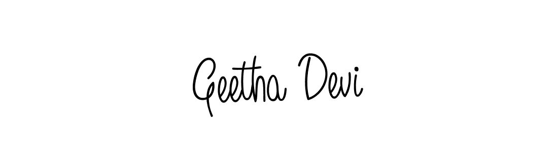 Similarly Angelique-Rose-font-FFP is the best handwritten signature design. Signature creator online .You can use it as an online autograph creator for name Geetha Devi. Geetha Devi signature style 5 images and pictures png