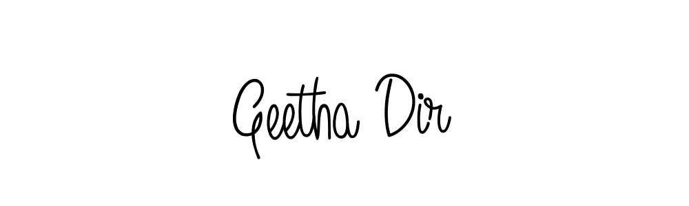 Similarly Angelique-Rose-font-FFP is the best handwritten signature design. Signature creator online .You can use it as an online autograph creator for name Geetha Dir. Geetha Dir signature style 5 images and pictures png