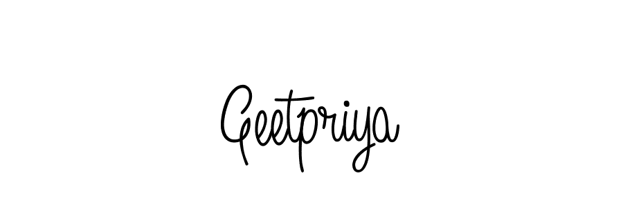 Make a beautiful signature design for name Geetpriya. Use this online signature maker to create a handwritten signature for free. Geetpriya signature style 5 images and pictures png