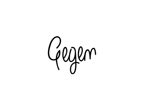 Also You can easily find your signature by using the search form. We will create Gegen name handwritten signature images for you free of cost using Angelique-Rose-font-FFP sign style. Gegen signature style 5 images and pictures png