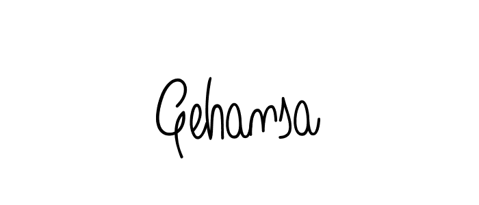 How to make Gehansa signature? Angelique-Rose-font-FFP is a professional autograph style. Create handwritten signature for Gehansa name. Gehansa signature style 5 images and pictures png
