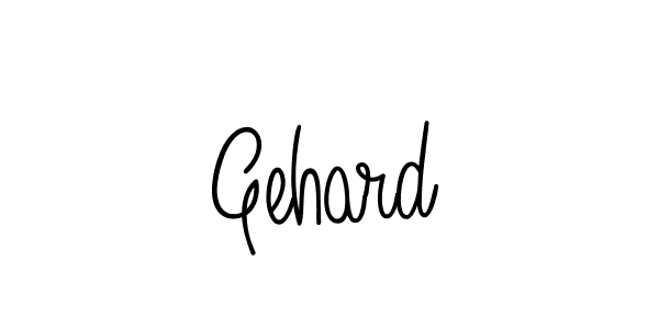 How to Draw Gehard signature style? Angelique-Rose-font-FFP is a latest design signature styles for name Gehard. Gehard signature style 5 images and pictures png