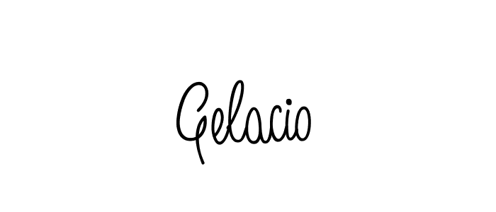 Create a beautiful signature design for name Gelacio. With this signature (Angelique-Rose-font-FFP) fonts, you can make a handwritten signature for free. Gelacio signature style 5 images and pictures png