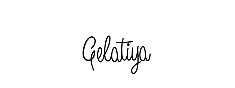 if you are searching for the best signature style for your name Gelatiya. so please give up your signature search. here we have designed multiple signature styles  using Angelique-Rose-font-FFP. Gelatiya signature style 5 images and pictures png