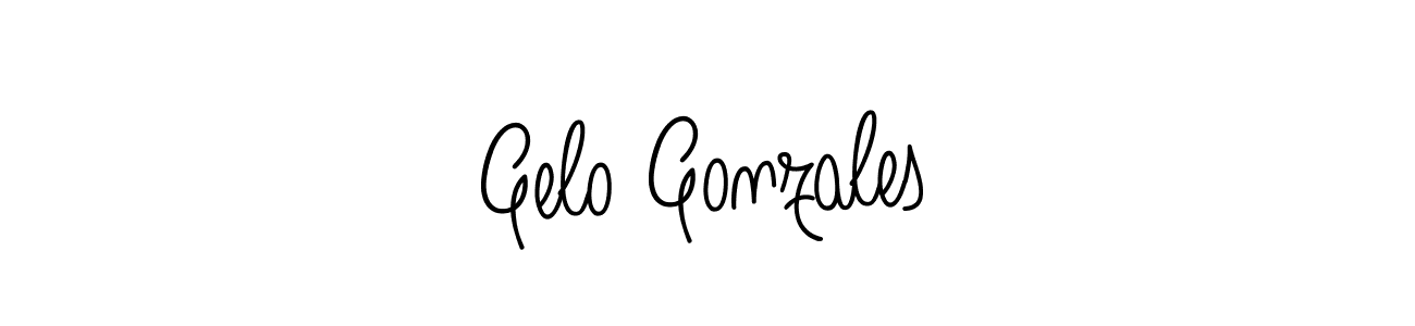 Here are the top 10 professional signature styles for the name Gelo Gonzales. These are the best autograph styles you can use for your name. Gelo Gonzales signature style 5 images and pictures png