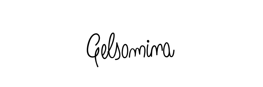 How to Draw Gelsomina signature style? Angelique-Rose-font-FFP is a latest design signature styles for name Gelsomina. Gelsomina signature style 5 images and pictures png