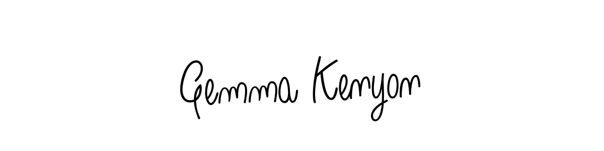 Once you've used our free online signature maker to create your best signature Angelique-Rose-font-FFP style, it's time to enjoy all of the benefits that Gemma Kenyon name signing documents. Gemma Kenyon signature style 5 images and pictures png