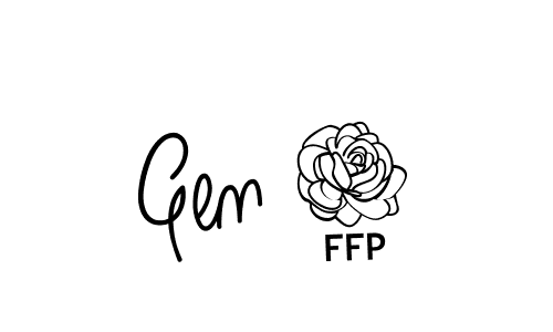 How to make Gen 1 signature? Angelique-Rose-font-FFP is a professional autograph style. Create handwritten signature for Gen 1 name. Gen 1 signature style 5 images and pictures png
