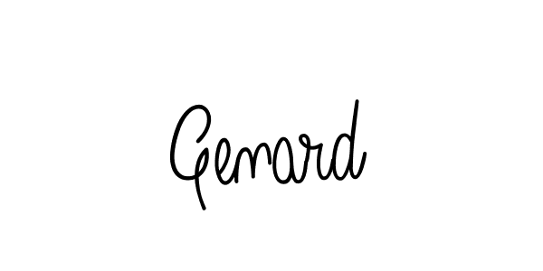 Also we have Genard name is the best signature style. Create professional handwritten signature collection using Angelique-Rose-font-FFP autograph style. Genard signature style 5 images and pictures png