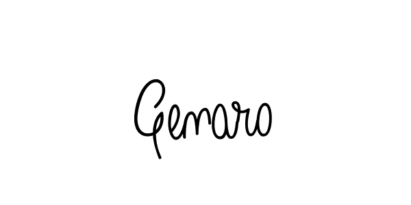 Also we have Genaro name is the best signature style. Create professional handwritten signature collection using Angelique-Rose-font-FFP autograph style. Genaro signature style 5 images and pictures png