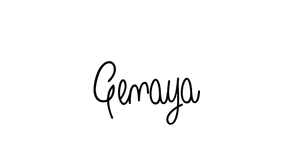 How to Draw Genaya signature style? Angelique-Rose-font-FFP is a latest design signature styles for name Genaya. Genaya signature style 5 images and pictures png