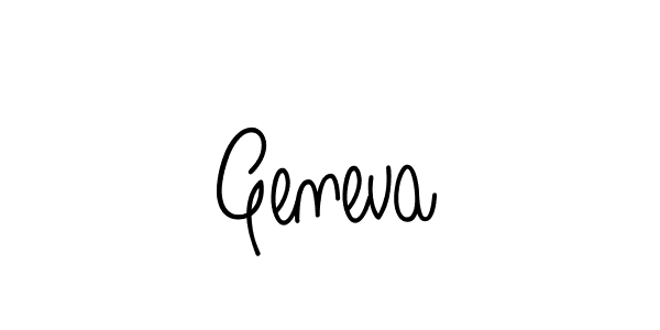 Create a beautiful signature design for name Geneva. With this signature (Angelique-Rose-font-FFP) fonts, you can make a handwritten signature for free. Geneva signature style 5 images and pictures png