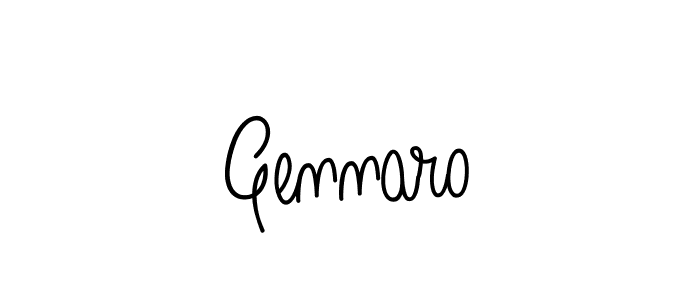 You should practise on your own different ways (Angelique-Rose-font-FFP) to write your name (Gennaro) in signature. don't let someone else do it for you. Gennaro signature style 5 images and pictures png