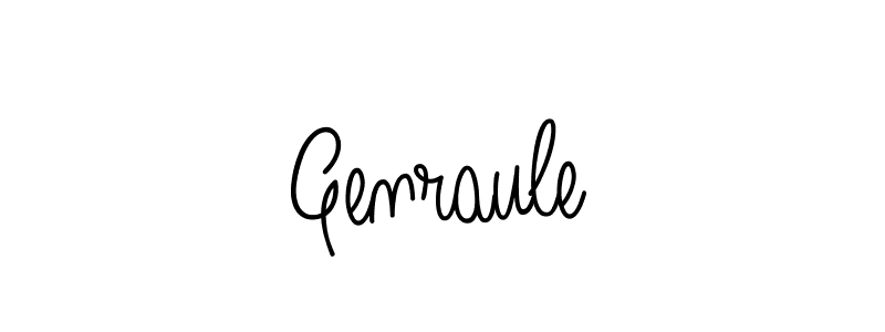 Best and Professional Signature Style for Genraule. Angelique-Rose-font-FFP Best Signature Style Collection. Genraule signature style 5 images and pictures png