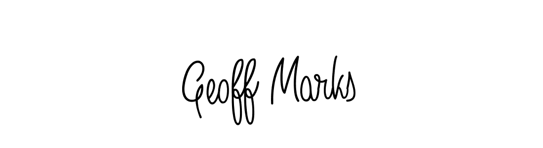 Angelique-Rose-font-FFP is a professional signature style that is perfect for those who want to add a touch of class to their signature. It is also a great choice for those who want to make their signature more unique. Get Geoff Marks name to fancy signature for free. Geoff Marks signature style 5 images and pictures png