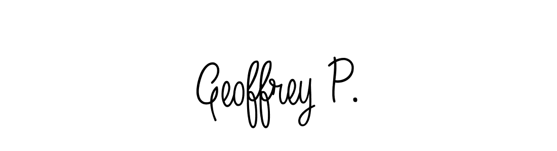 if you are searching for the best signature style for your name Geoffrey P.. so please give up your signature search. here we have designed multiple signature styles  using Angelique-Rose-font-FFP. Geoffrey P. signature style 5 images and pictures png