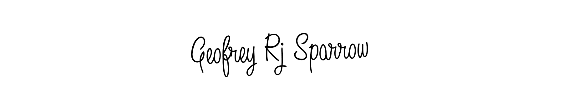 How to make Geofrey Rj Sparrow signature? Angelique-Rose-font-FFP is a professional autograph style. Create handwritten signature for Geofrey Rj Sparrow name. Geofrey Rj Sparrow signature style 5 images and pictures png