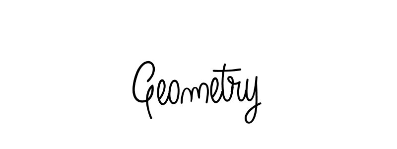 Make a beautiful signature design for name Geometry. With this signature (Angelique-Rose-font-FFP) style, you can create a handwritten signature for free. Geometry signature style 5 images and pictures png