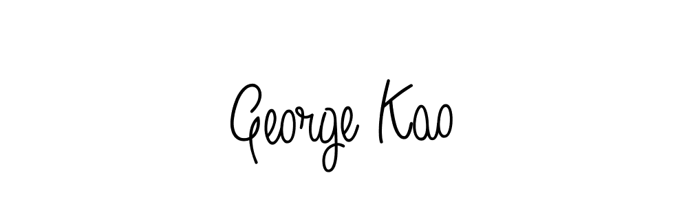 Make a beautiful signature design for name George Kao. Use this online signature maker to create a handwritten signature for free. George Kao signature style 5 images and pictures png