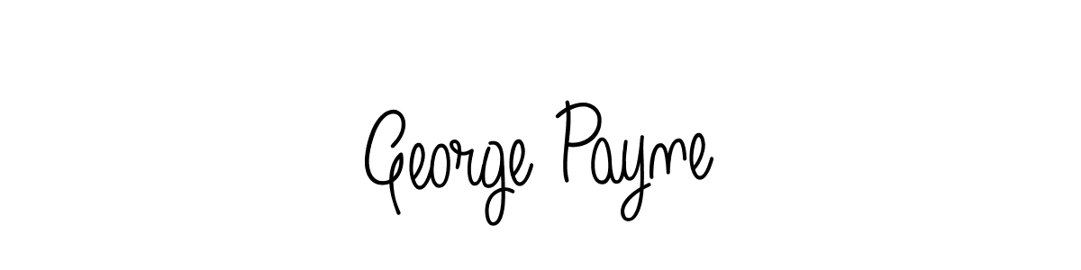 Use a signature maker to create a handwritten signature online. With this signature software, you can design (Angelique-Rose-font-FFP) your own signature for name George Payne. George Payne signature style 5 images and pictures png