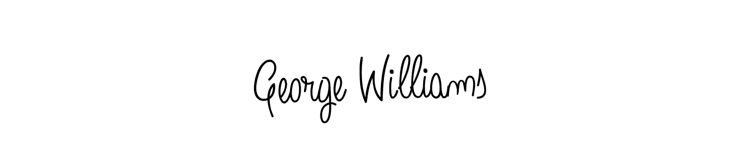 Best and Professional Signature Style for George Williams. Angelique-Rose-font-FFP Best Signature Style Collection. George Williams signature style 5 images and pictures png