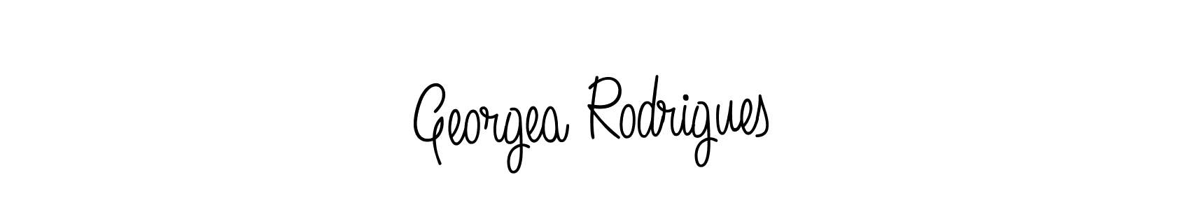 Also we have Georgea Rodrigues name is the best signature style. Create professional handwritten signature collection using Angelique-Rose-font-FFP autograph style. Georgea Rodrigues signature style 5 images and pictures png