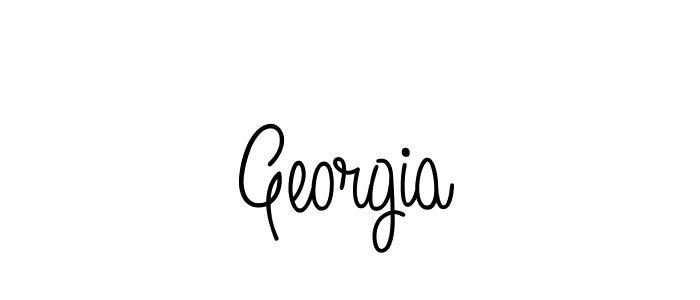 Design your own signature with our free online signature maker. With this signature software, you can create a handwritten (Angelique-Rose-font-FFP) signature for name Georgia. Georgia signature style 5 images and pictures png