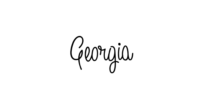 Use a signature maker to create a handwritten signature online. With this signature software, you can design (Angelique-Rose-font-FFP) your own signature for name Georgia. Georgia signature style 5 images and pictures png