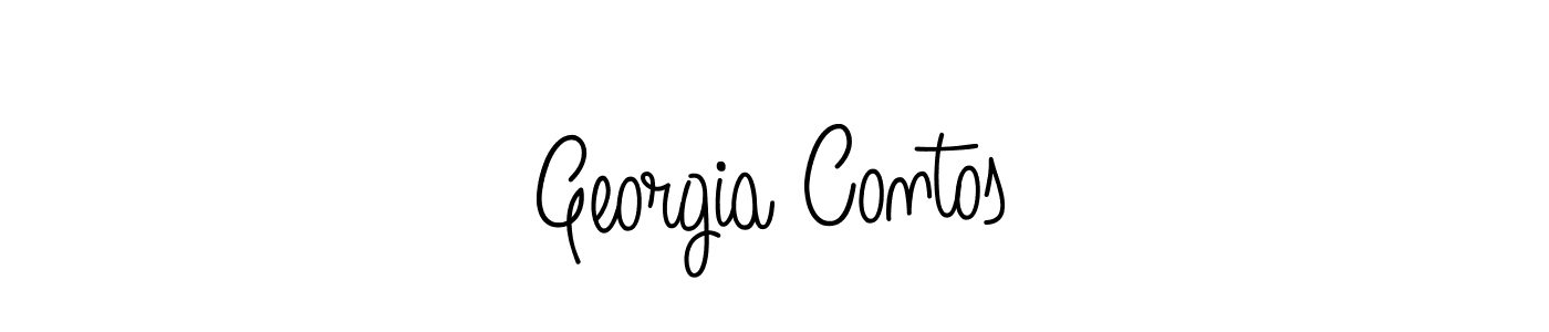 if you are searching for the best signature style for your name Georgia Contos. so please give up your signature search. here we have designed multiple signature styles  using Angelique-Rose-font-FFP. Georgia Contos signature style 5 images and pictures png