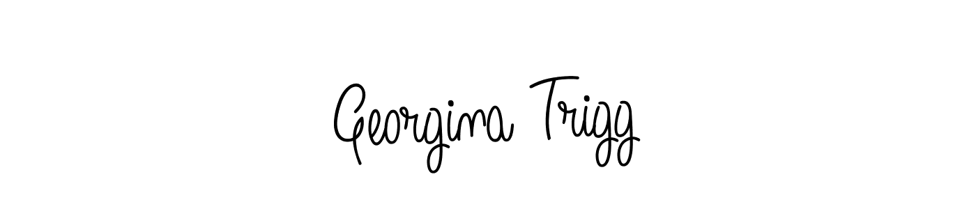 Create a beautiful signature design for name Georgina Trigg. With this signature (Angelique-Rose-font-FFP) fonts, you can make a handwritten signature for free. Georgina Trigg signature style 5 images and pictures png