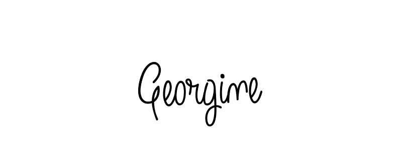 Best and Professional Signature Style for Georgine. Angelique-Rose-font-FFP Best Signature Style Collection. Georgine signature style 5 images and pictures png