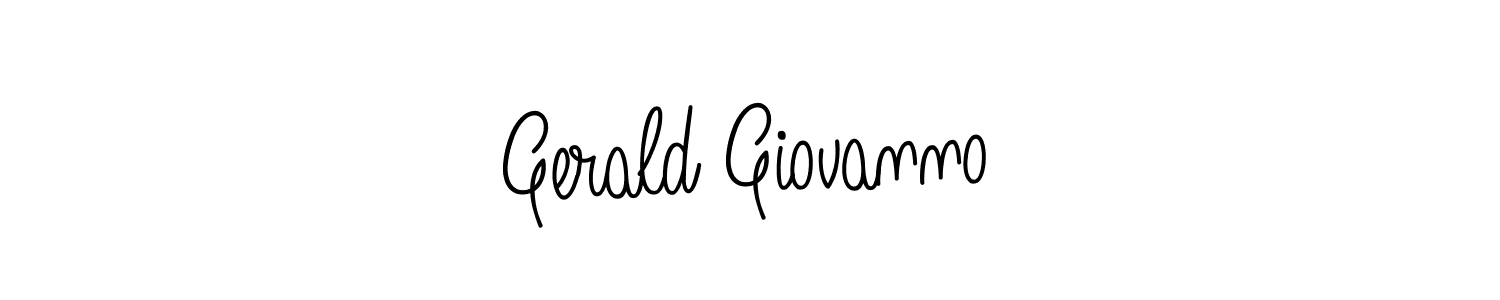 Make a short Gerald Giovanno signature style. Manage your documents anywhere anytime using Angelique-Rose-font-FFP. Create and add eSignatures, submit forms, share and send files easily. Gerald Giovanno signature style 5 images and pictures png