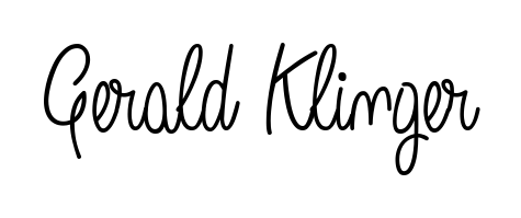 Make a beautiful signature design for name Gerald Klinger. Use this online signature maker to create a handwritten signature for free. Gerald Klinger signature style 5 images and pictures png
