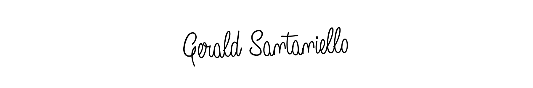 Also we have Gerald Santaniello name is the best signature style. Create professional handwritten signature collection using Angelique-Rose-font-FFP autograph style. Gerald Santaniello signature style 5 images and pictures png