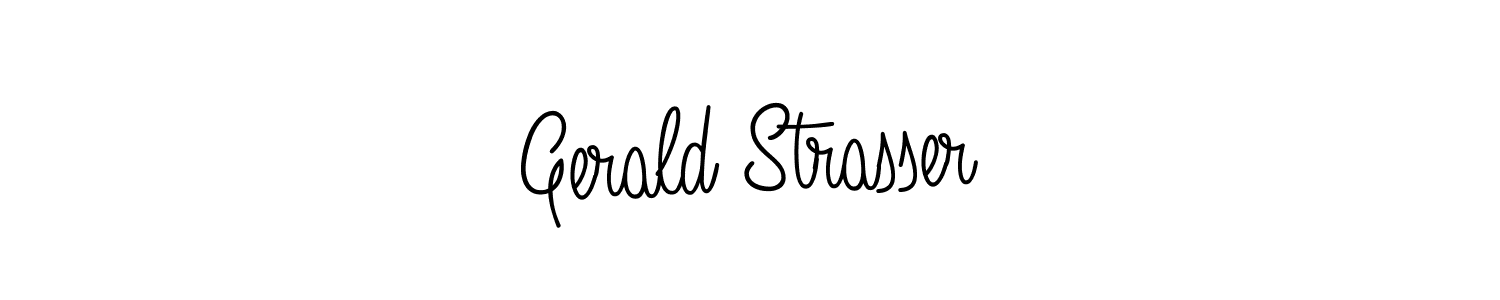 The best way (Angelique-Rose-font-FFP) to make a short signature is to pick only two or three words in your name. The name Gerald Strasser include a total of six letters. For converting this name. Gerald Strasser signature style 5 images and pictures png