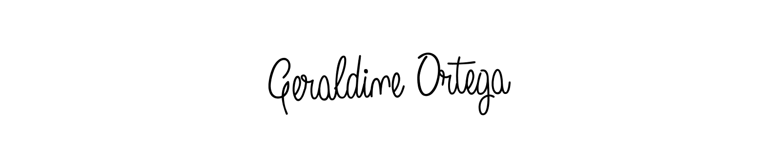 How to make Geraldine Ortega signature? Angelique-Rose-font-FFP is a professional autograph style. Create handwritten signature for Geraldine Ortega name. Geraldine Ortega signature style 5 images and pictures png