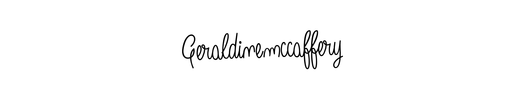 Make a beautiful signature design for name Geraldinemccaffery. Use this online signature maker to create a handwritten signature for free. Geraldinemccaffery signature style 5 images and pictures png