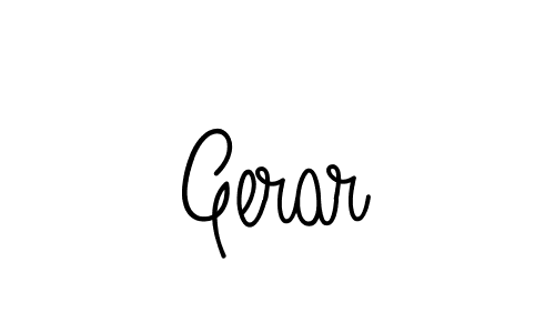 How to make Gerar signature? Angelique-Rose-font-FFP is a professional autograph style. Create handwritten signature for Gerar name. Gerar signature style 5 images and pictures png