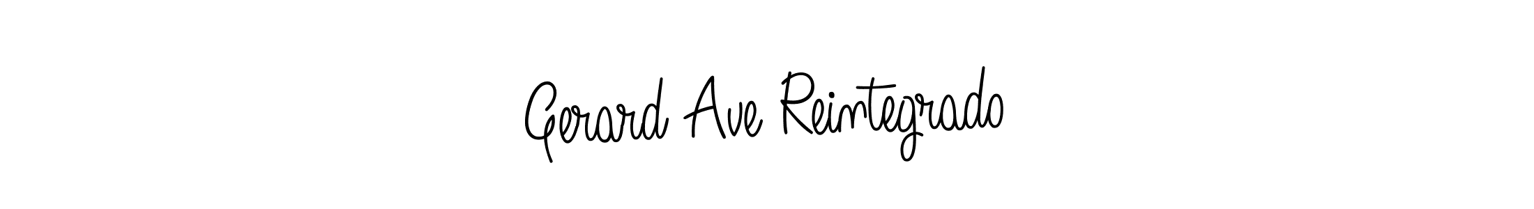 How to Draw Gerard Ave Reintegrado signature style? Angelique-Rose-font-FFP is a latest design signature styles for name Gerard Ave Reintegrado. Gerard Ave Reintegrado signature style 5 images and pictures png