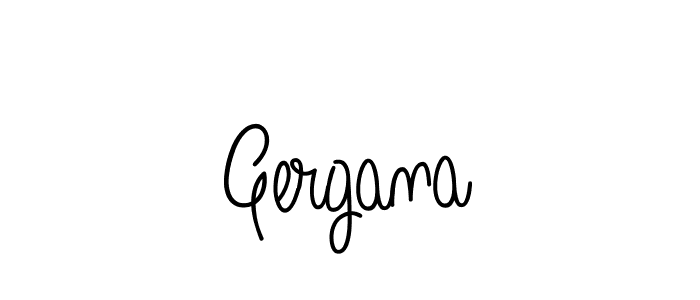 You can use this online signature creator to create a handwritten signature for the name Gergana. This is the best online autograph maker. Gergana signature style 5 images and pictures png
