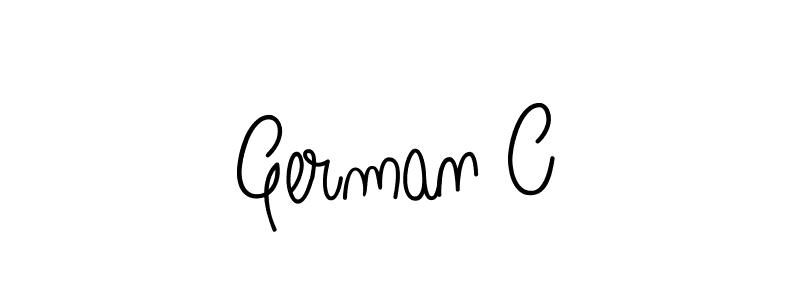 Check out images of Autograph of German C name. Actor German C Signature Style. Angelique-Rose-font-FFP is a professional sign style online. German C signature style 5 images and pictures png