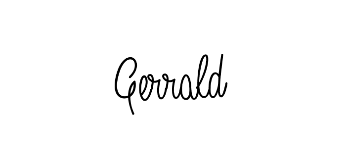 It looks lik you need a new signature style for name Gerrald. Design unique handwritten (Angelique-Rose-font-FFP) signature with our free signature maker in just a few clicks. Gerrald signature style 5 images and pictures png