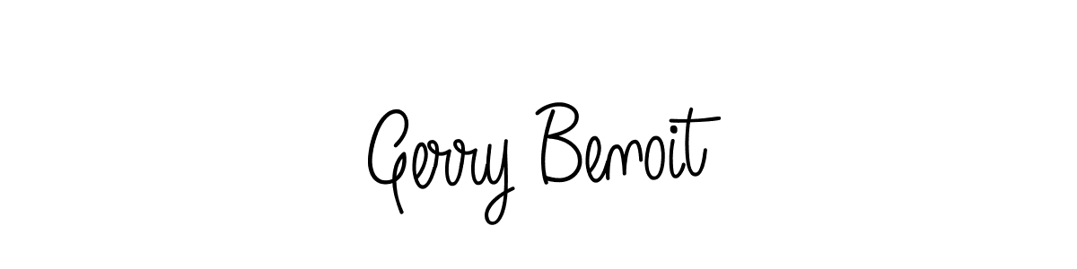 Design your own signature with our free online signature maker. With this signature software, you can create a handwritten (Angelique-Rose-font-FFP) signature for name Gerry Benoit. Gerry Benoit signature style 5 images and pictures png