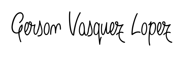Make a beautiful signature design for name Gerson Vasquez Lopez. With this signature (Angelique-Rose-font-FFP) style, you can create a handwritten signature for free. Gerson Vasquez Lopez signature style 5 images and pictures png