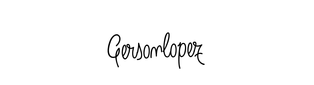 Once you've used our free online signature maker to create your best signature Angelique-Rose-font-FFP style, it's time to enjoy all of the benefits that Gersonlopez name signing documents. Gersonlopez signature style 5 images and pictures png