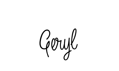 Create a beautiful signature design for name Geryl. With this signature (Angelique-Rose-font-FFP) fonts, you can make a handwritten signature for free. Geryl signature style 5 images and pictures png