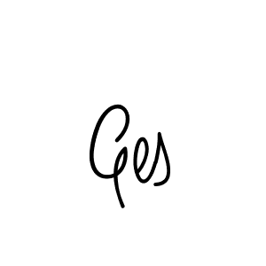 if you are searching for the best signature style for your name Ges. so please give up your signature search. here we have designed multiple signature styles  using Angelique-Rose-font-FFP. Ges signature style 5 images and pictures png