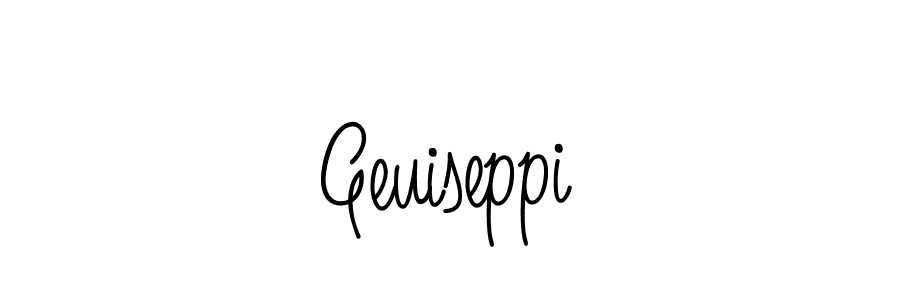 Best and Professional Signature Style for Geuiseppi. Angelique-Rose-font-FFP Best Signature Style Collection. Geuiseppi signature style 5 images and pictures png